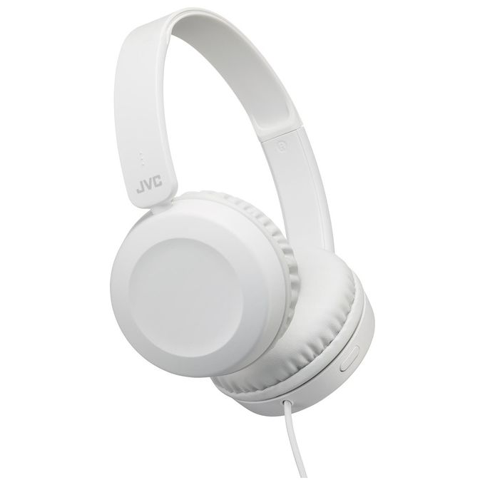 Jvc HA-S31M-W Cuffia con Microfono Cavo 1.2mt Driver 30mm Pieghevole Bianco
