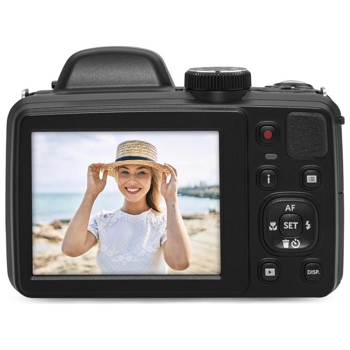 Kodak AZ425 Astro Zoom Fotocamera Bridge 20 MP Zoom Ottico 42x Grandangolare 24mm Full HD Stabilizzatore OIS colore Nero