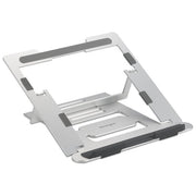 Kensington K50417WW Easy Riser Supporto per Laptop Regolabile in Alluminio 6 Livelli di Altezza e Angolazione Fino a 16'' 5 Kg colore Grigio