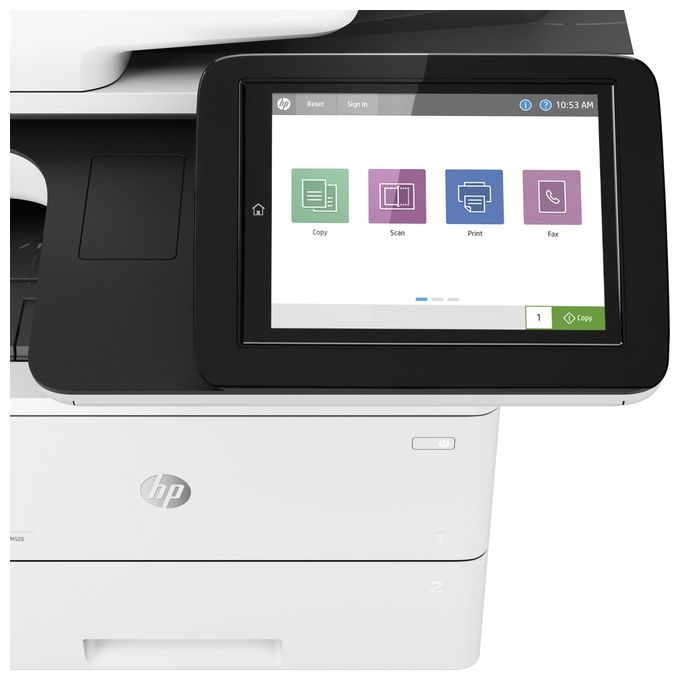 HP LaserJet Enterprise MFP M528dn Stampante Multifunzione Laser B-N 43ppm 1200x1200 Dpi A4