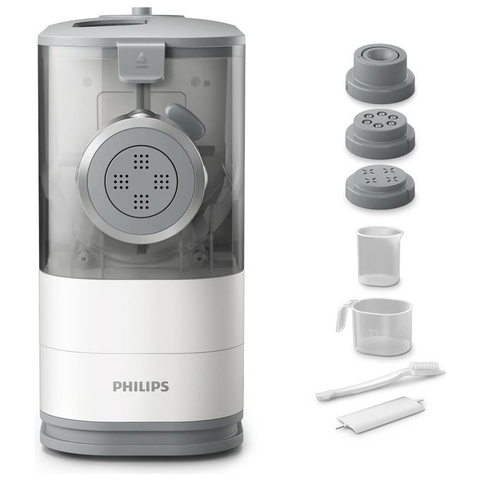 Philips HR2345-19 Viva Collection 5000 Macchina per la Pasta Elettrica 4 Trafile 150W colore Bianco