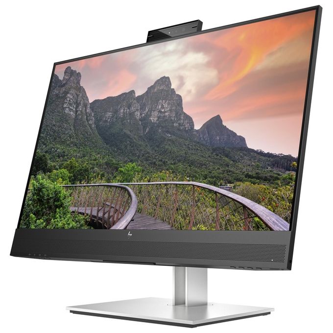 HP 40Z29AT#ABB E27m G4 Monitor per Videoconferenze 27'' QHD IPS USB-C Webcam 5MP Altoparlanti colore Argento