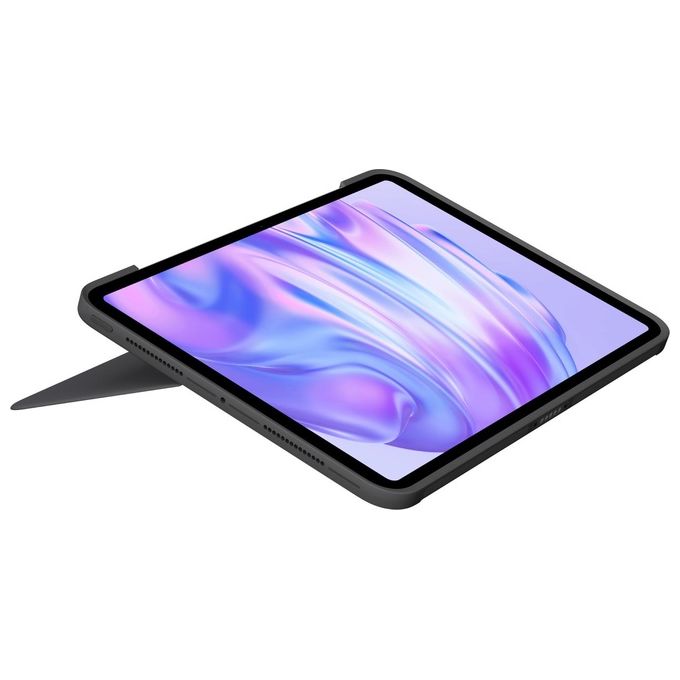 Logitech 920-012771 Combo Touch Custodia con Tastiera QWERTY Italiano Trackpad Multi-touch Smart Connector per iPad Pro 11'' colore Grafite