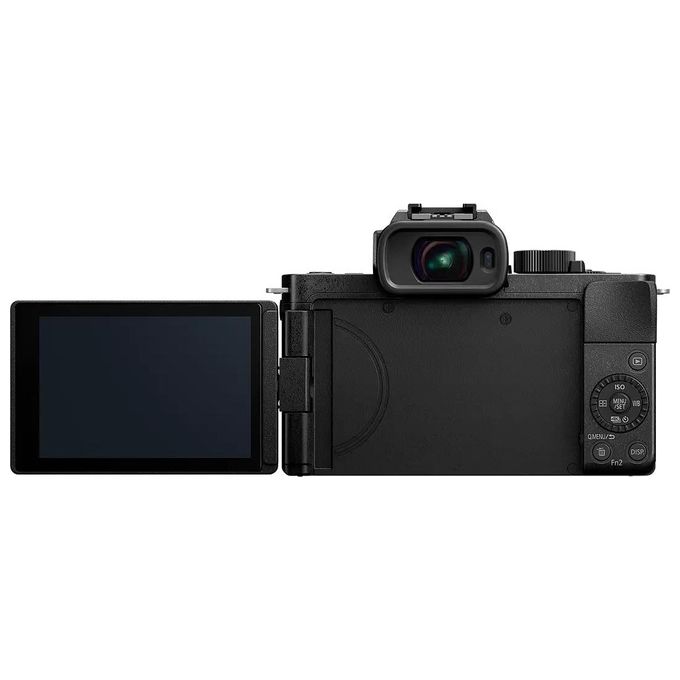 Panasonic DC-G100DKEG-K Lumix G100D Fotocamera Mirrorless 20.3 MP Sensore Micro Four Thirds 4K Video Touchscreen Orientabile Mirino OLED colore Nero