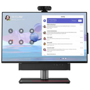 Lenovo 12CN0002IX ThinkSmart View Plus Sistema di videoconferenza personale Display 27'' Full HD Touchscreen Android 10 Fotocamera 4K Wi-Fi 6 RAM 8 GB Storage 128 GB colore Nero