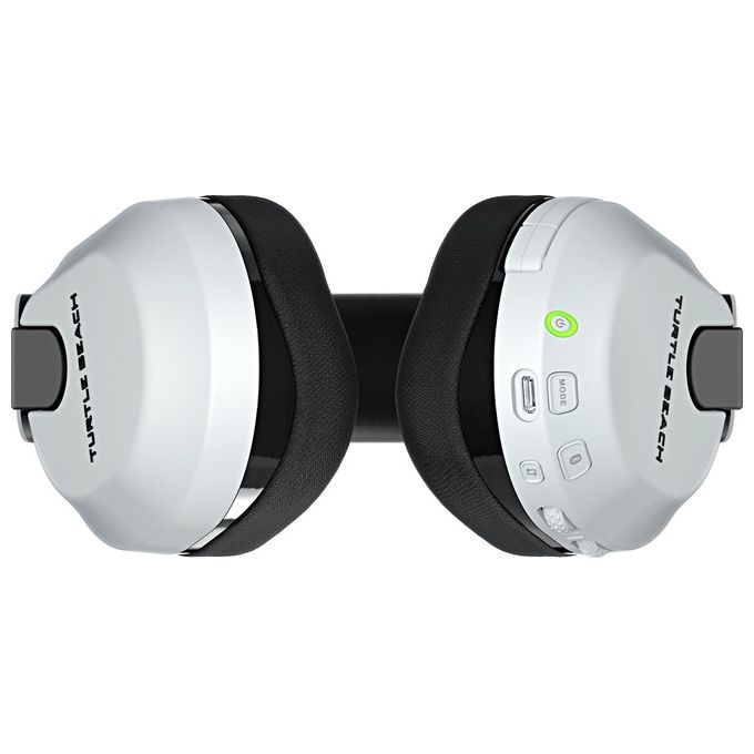 Turtle Beach TBS-3102-15 Stealth 600 Gen 3 Auricolare Wireless Gaming con Connessione 2.4 GHz e Bluetooth 5.2 per PS5 PS4 PC Mobile Durata Batteria Fino a 80 Ore colore Bianco