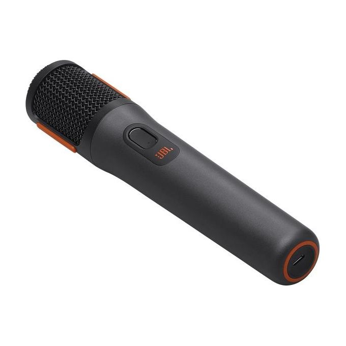 JBL JBLPBWIRELESSMIC PartyBox Set 2 Microfoni Wireless Cardioide 30 m 20 h Batteria Ricaricabile colore Nero