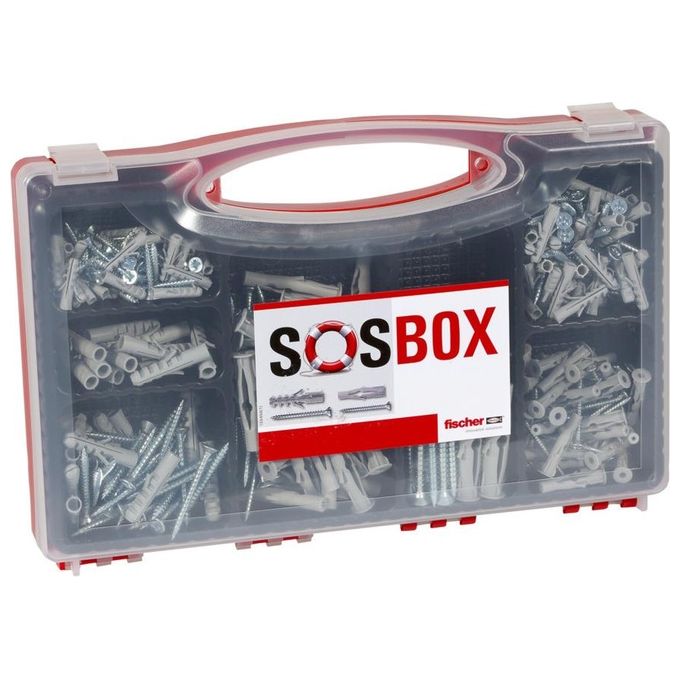 Fischer SOS-Box Plug S-FU Set Tasselli e Viti