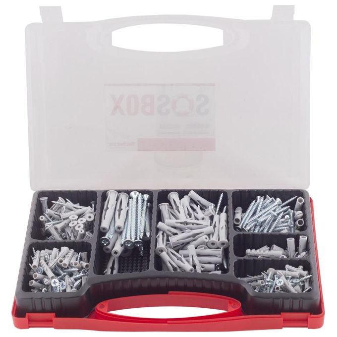 Fischer SOS-Box Plug S-FU Set Tasselli e Viti