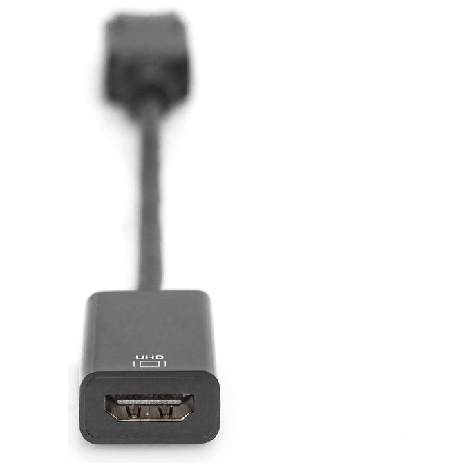 Assmann Cavo e Adattatore Video 0,2mt DisplayPort Hdmi Tipo A Standard Nero