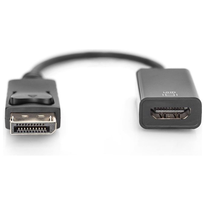 Assmann Cavo e Adattatore Video 0,2mt DisplayPort Hdmi Tipo A Standard Nero