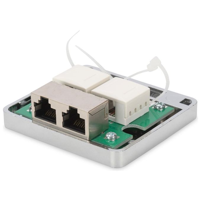 Digitus Scatola a Muro Cat 6a con 2 Porte Rj45