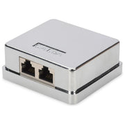 Digitus Scatola a Muro Cat 6a con 2 Porte Rj45