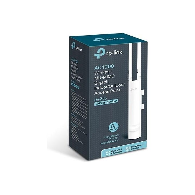 TP-LINK EAP225-Outdoor Wireless access point Wi-Fi doppia banda