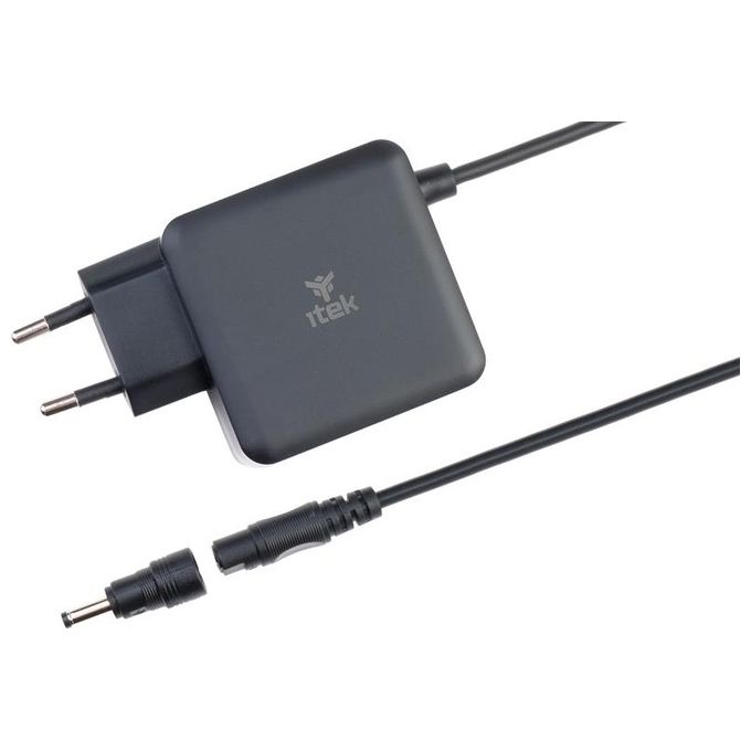 Itek ITNBAW65 Caricabatterie per Dispositivi Mobili Computer Portatile Nero Ac Interno