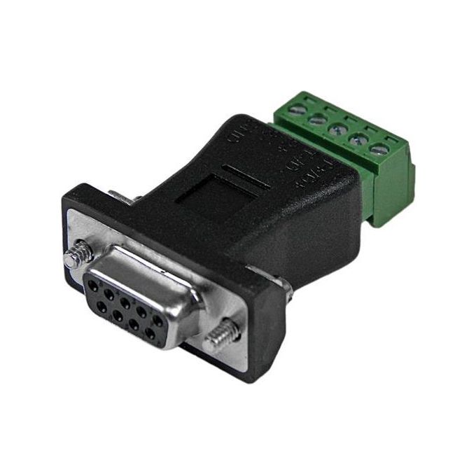 StarTech Adattatore RS242 - RS485 seriale DB9 a connettore a blocco