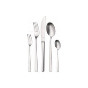 WMF 11.5891.6330 Corvo Set di Posate 30 Pezzi per 6 Persone in Acciaio Inox Cromargan Protect Opaco Lavabile in Lavastoviglie colore Argento