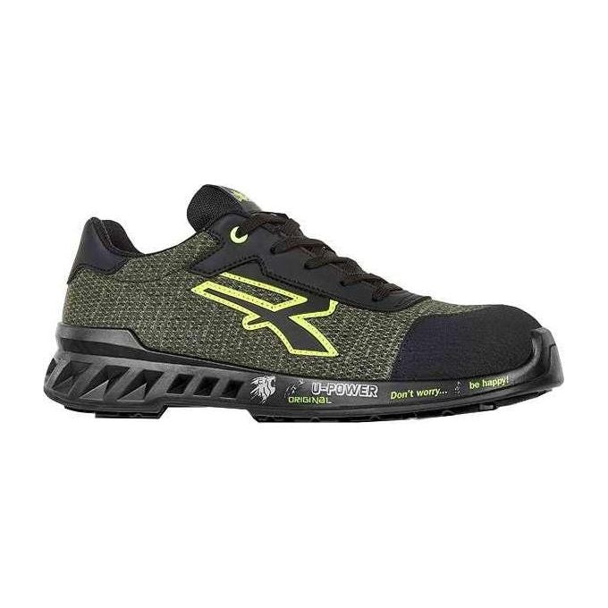 U-Power RV20096 Red Leve Robin Scarpa Antinfortunistica S1P SRC ESD Puntale Alluminio taglia 40 colore Verde
