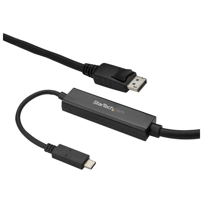 StarTech.com CDP2DPMM3MB Cavo Adattatore USB-C a DisplayPort 3 m 4K 60 Hz Risoluzione 3840 x 2160 Pixel colore Nero