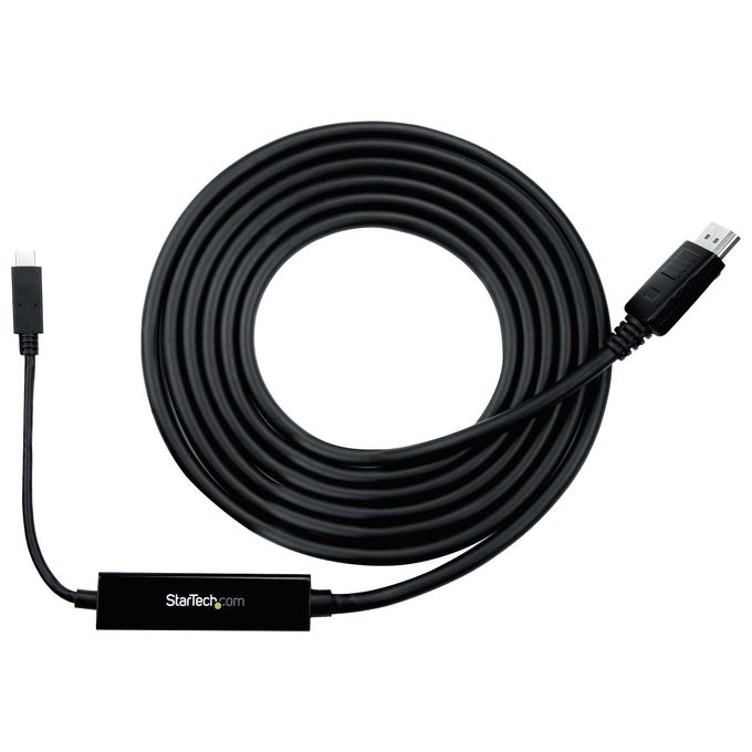 StarTech.com CDP2DPMM3MB Cavo Adattatore USB-C a DisplayPort 3 m 4K 60 Hz Risoluzione 3840 x 2160 Pixel colore Nero