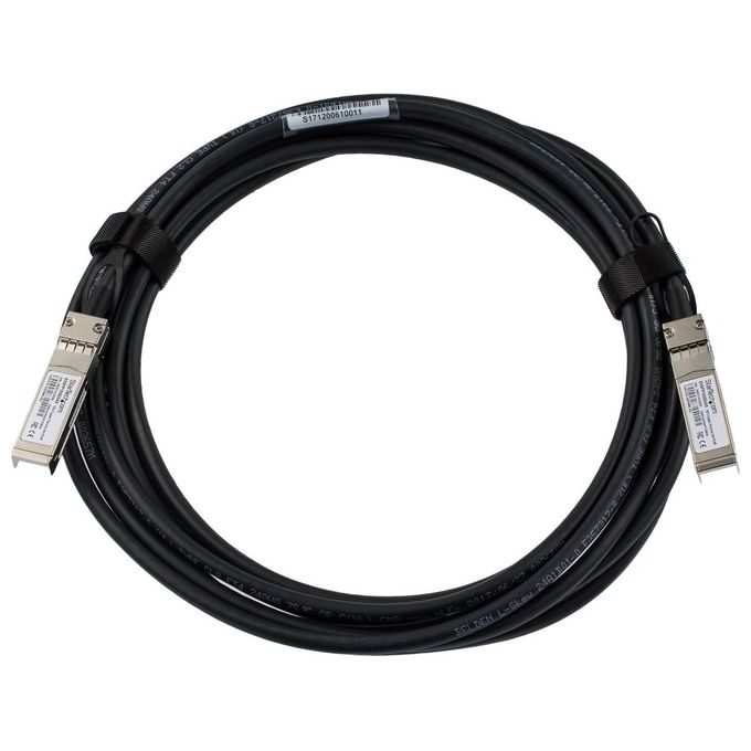 StarTech.com EXSFP10GEDA5 Cavo Direct-Attach Twinax SFP+ 10 Gbps Compatibile Juniper EX-SFP-10GE-DAC-5M 5 m colore Nero