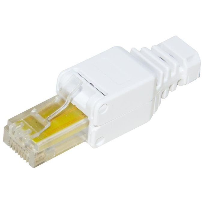 Link connettore 8 poli cat 5e utp non schermato rj45 tooless maschio