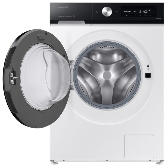 Samsung WW11DB7B94GEU3 BESPOKE AI Lavatrice Frontale 11 Kg 1400 rpm Classe A Ecodosatore Vapore Wi-Fi (85x60x60 cm) colore Bianco