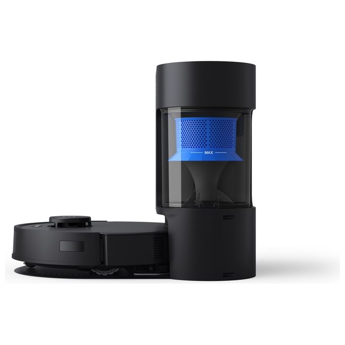 ECOVACS N20 PRO PLUS Black DEEBOT N20 PRO Plus Robot aspirapolvere TrueMapping 2.0 8000 Pa autonomia 300 min Wi-Fi colore Nero