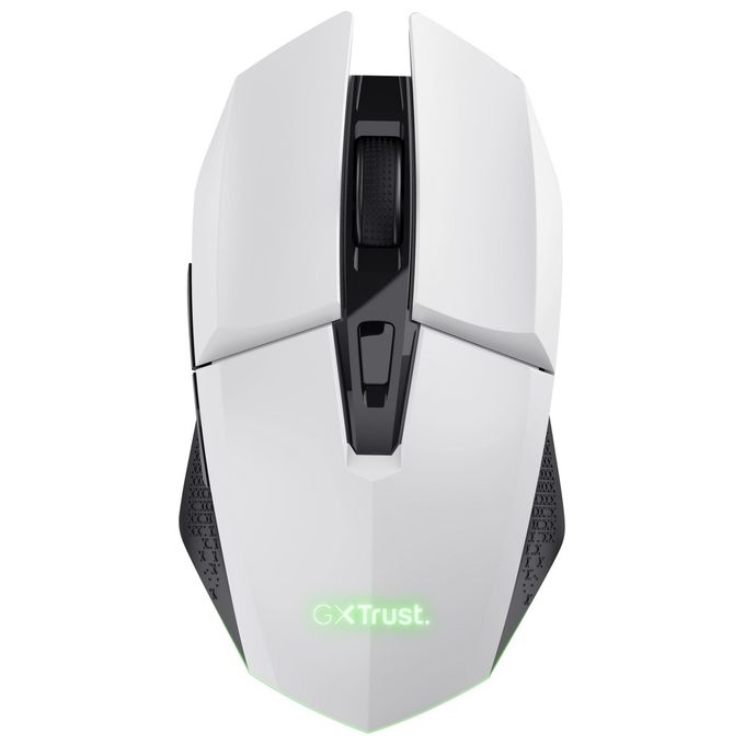 Trust Gaming GXT 794W Kit 3-in-1 Mouse e Tastiera Gaming TKL Layout Italiano QWERTY Bianco