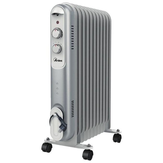 Ardes 4R11S Radiatore ad Olio 2000W 11 Elementi Curvy