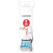 Brabantia PerfectFit Sacchetti Spazzatura Tipo Y 20 Litri 20 Pezzi