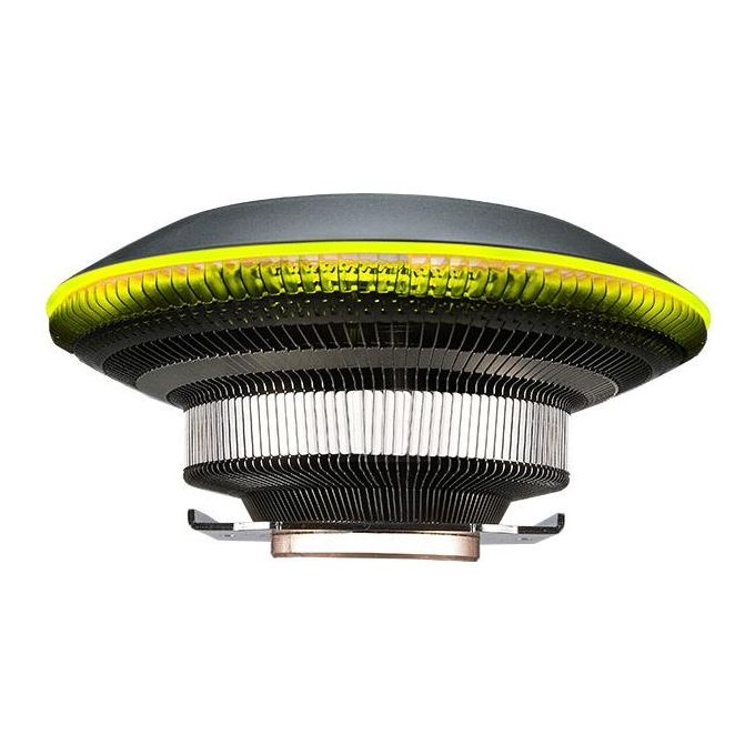 Cooler Master Ventola per cpu G100m ufo rgb Intel Lga775-2066 amd Am4-fm1 145x145x74.5mm 30dba 600-2400rpm 4p