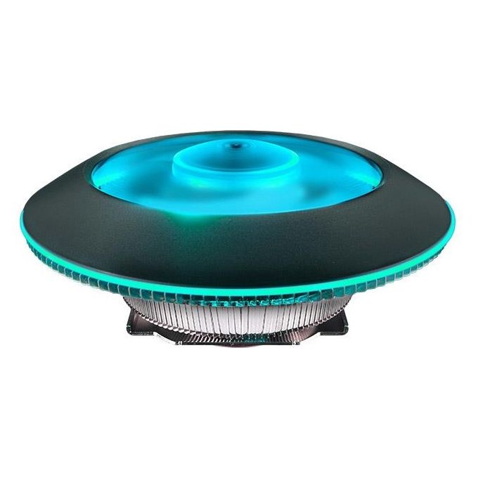Cooler Master Ventola per cpu G100m ufo rgb Intel Lga775-2066 amd Am4-fm1 145x145x74.5mm 30dba 600-2400rpm 4p