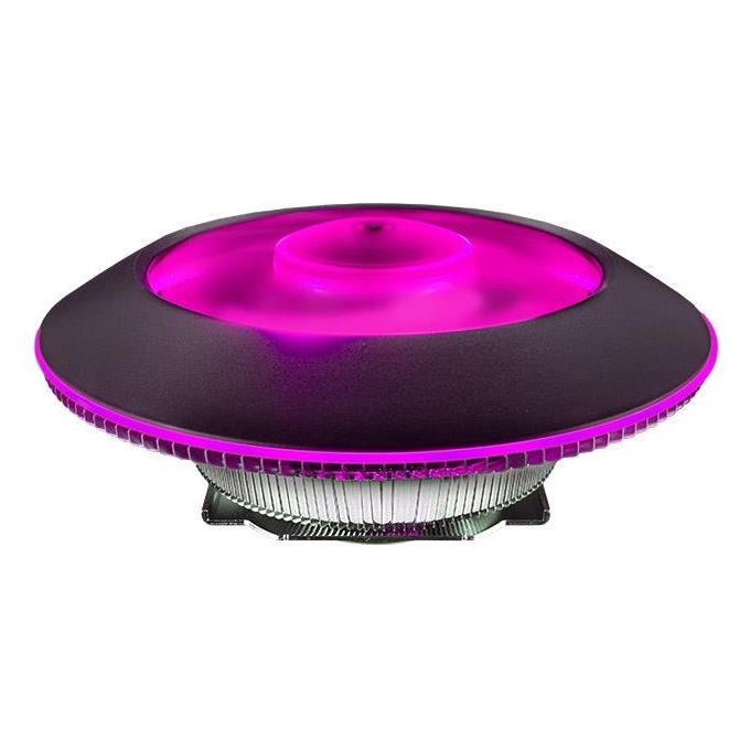 Cooler Master Ventola per cpu G100m ufo rgb Intel Lga775-2066 amd Am4-fm1 145x145x74.5mm 30dba 600-2400rpm 4p