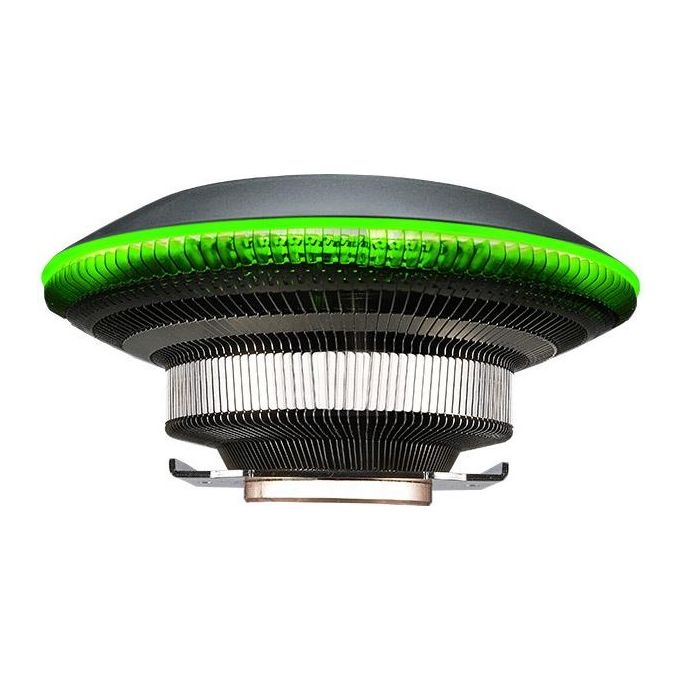 Cooler Master Ventola per cpu G100m ufo rgb Intel Lga775-2066 amd Am4-fm1 145x145x74.5mm 30dba 600-2400rpm 4p