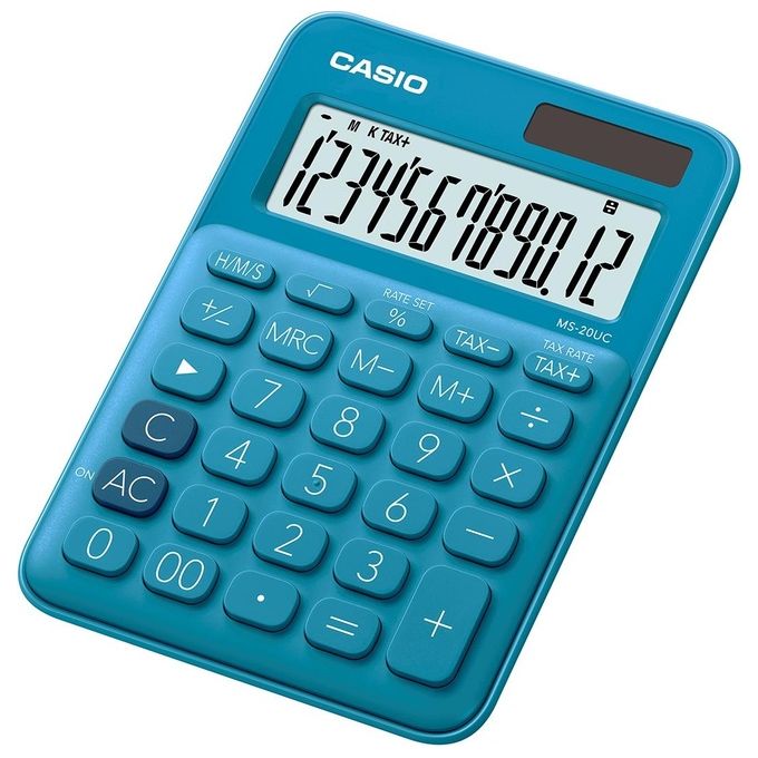 Casio Calcolatrice da Tavolo Blu
