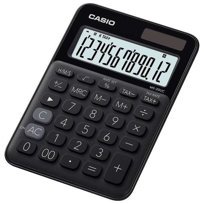 Casio Calcolatrice da Tavolo Desk Hero Nero Carton