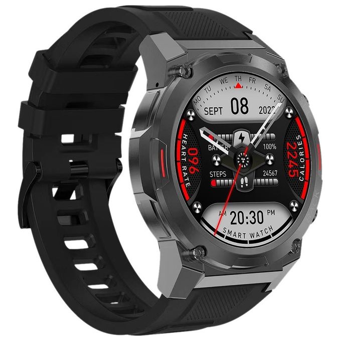MaxCom FW63BK Cobalt Pro Smartwatch AMOLED 1.43'' IP68 Cardiofrequenzimetro Bluetooth colore Nero