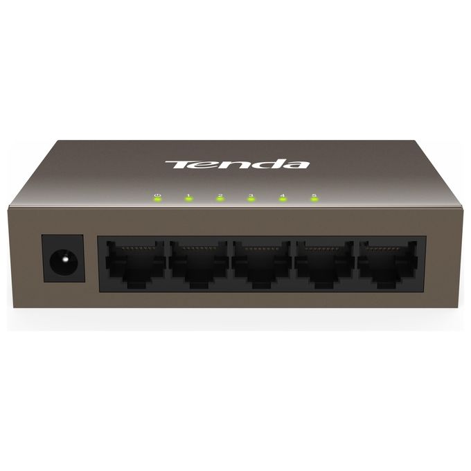 Tenda TEF1005D Switch 5p lan 10-100m Desktop - Metallo