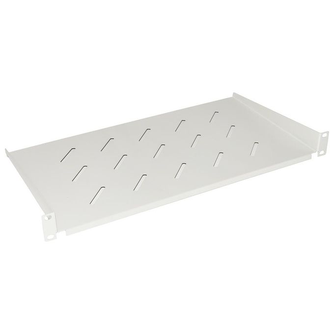 Link LKRIP250 Ripiano per Armadio Rack 19'' 1U Profondita' 25cm Universale Acciaio Portata 20 Kg colore Grigio Chiaro