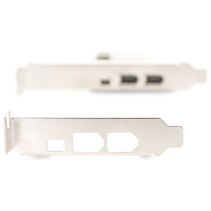 Digitus Scheda Aggiuntiva Pci Express 2+1 Porta Firewire ieee1394a con Staffa Normale + Low Profile