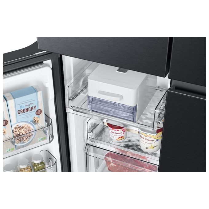Samsung RF59C70TEB1ES Frigorifero 4 Porte 649 L 177,9 cm Classe E 36 dB WiFi Total No Frost All Around Cooling Twist Ice Maker (91,2x177,9x72,3 cm) colore Antracite