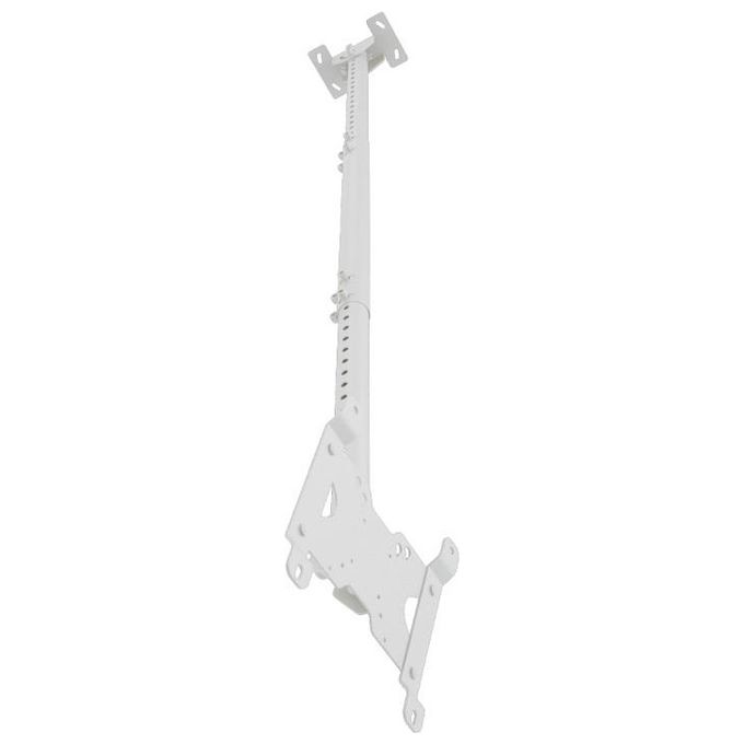 ITB MB4757 Small Single Supporto a Soffitto per Tv a Schermo Piatto 32'' Bianco