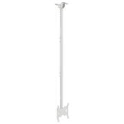 ITB MB4757 Small Single Supporto a Soffitto per Tv a Schermo Piatto 32'' Bianco
