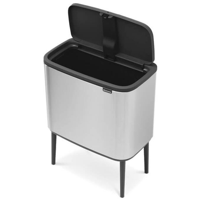 Brabantia Waste Bin Bo Touch Bin Pattumiera 36 Litri Steel Matt FPP