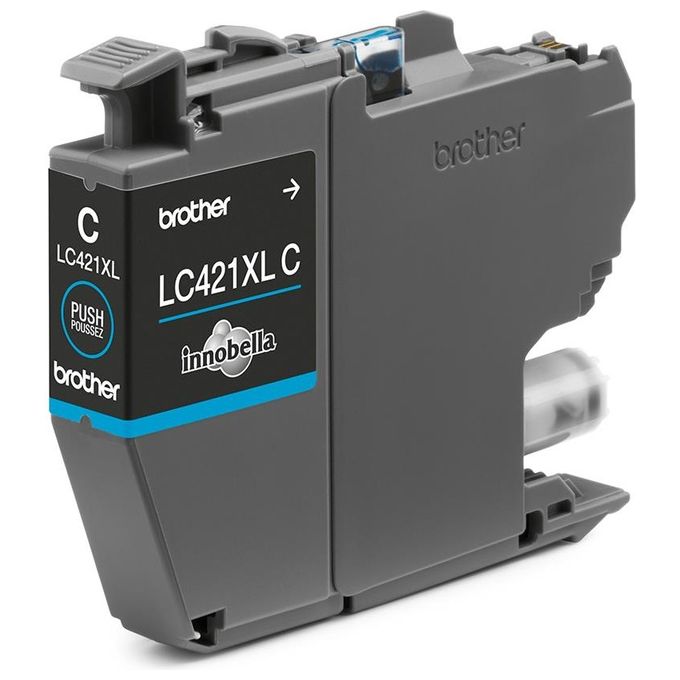 Brother LC-421XLC Cartuccia d'Inchiostro Originale Resa Elevata XL Ciano