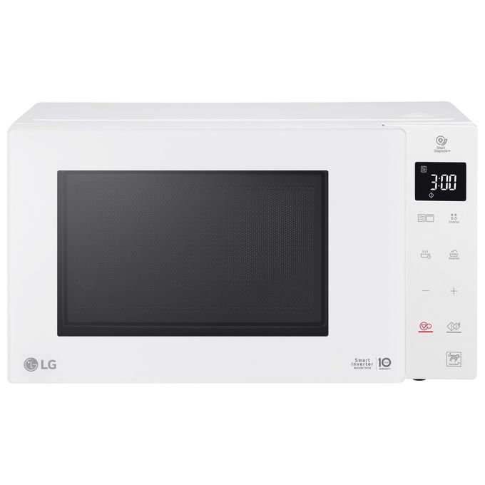 LG MH6336GIH Neochef Forno a Microonde con Grill Tecnologia Smart Inverter Capacita' 23 Litri Potenza 1150 W Funzione Crisp Programmi Automatici Display LED White Luxury