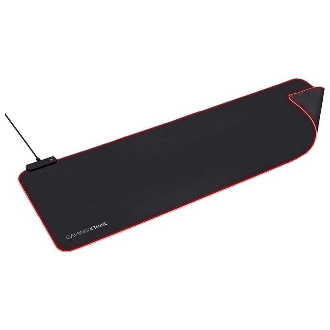 Trust GXT 764 Glide-Flex XXL RGB Tappetino per Mouse Nero