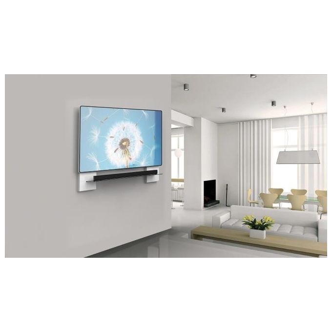Meliconi Gost Cubes Soundbar White 2 Cube con 2 Ripiani