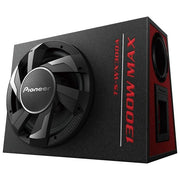 Pioneer TS-WX300A Subwoofer Attivo per Auto 30 cm 1300 W Amplificatore Classe D Bassreflex colore Nero
